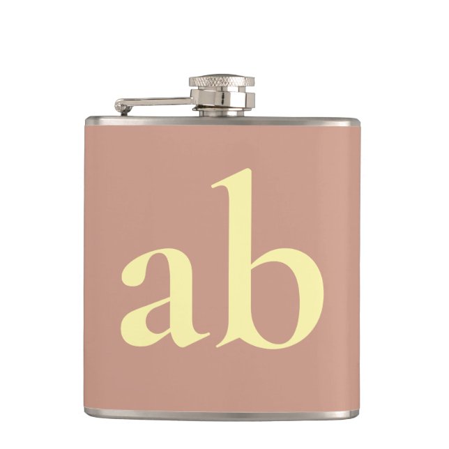 STILVOLLE MODERNE INDIVIDUELLE NAME DUSKY ROSE HOC FLACHMANN (Vorderseite)