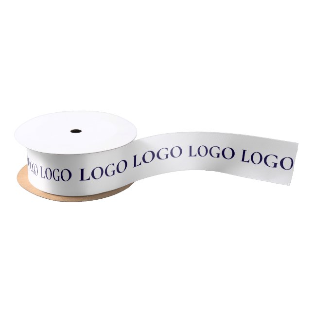 STILVOLLE MODERNE INDIVIDUELLE NAME EURE LOGO SATINBAND (Spule)
