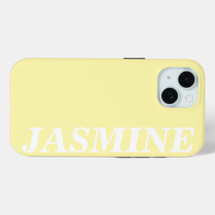 STILVOLLE MODERNE INDIVIDUELLE NAME MASSIVE CREMEF Case-Mate iPhone HÜLLE