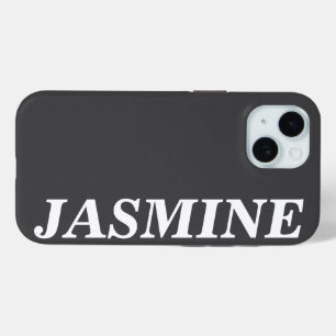 STILVOLLE MODERNE INDIVIDUELLE NAME MASSIVE DUNKEL Case-Mate iPhone HÜLLE