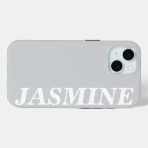 STILVOLLE MODERNE INDIVIDUELLE NAME MASSIVE HELLGR Case-Mate iPhone HÜLLE