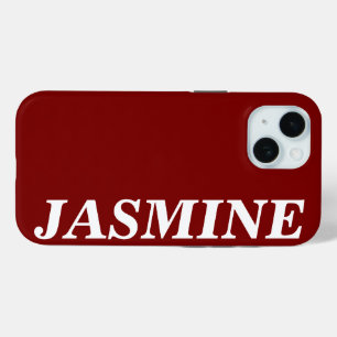 STILVOLLE MODERNE INDIVIDUELLE NAME MASSIVE KIRSCH Case-Mate iPhone HÜLLE