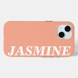 STILVOLLE MODERNE INDIVIDUELLE NAME MASSIVE PFIRSI Case-Mate iPhone HÜLLE