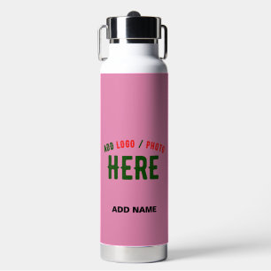 STILVOLLE MODERNE INDIVIDUELLE SÜßE HEIßE PINK VER TRINKFLASCHE
