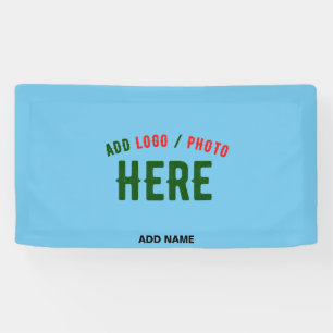 STILVOLLE MODERNE INDIVIDUELLE SWAG HIMMELBLAUE VE BANNER