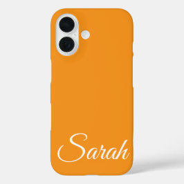 Stilvolle moderne klassische, individuelle Bezeich iPhone 16 Hülle