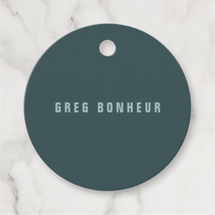 Stilvolle moderne Suchbegriffe   Blue Gray Geschenkanhänger