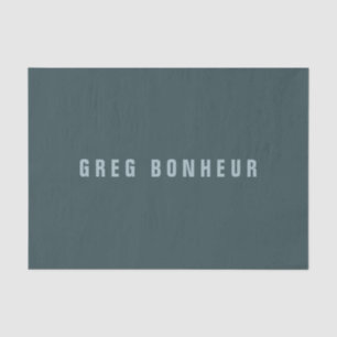 Stilvolle moderne Suchbegriffe   Blue Gray Seidenpapier