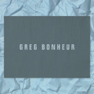Stilvolle moderne Suchbegriffe Blue Gray Seidenpapier