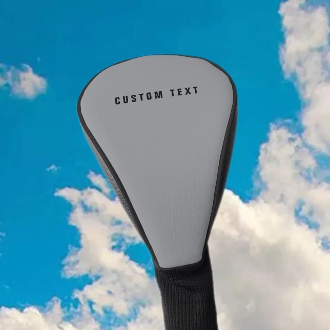 Stilvolle moderne Suchbegriffe | Grau und Schwarz Golf Headcover (Von Creator hochgeladen)