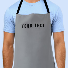 Stilvolle moderne Suchbegriffe | Grau und Schwarz Schürze