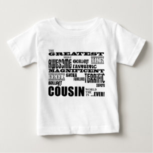 Stilvolle moderne u. Spaß-Cousins: Bestster Cousin Baby T-shirt