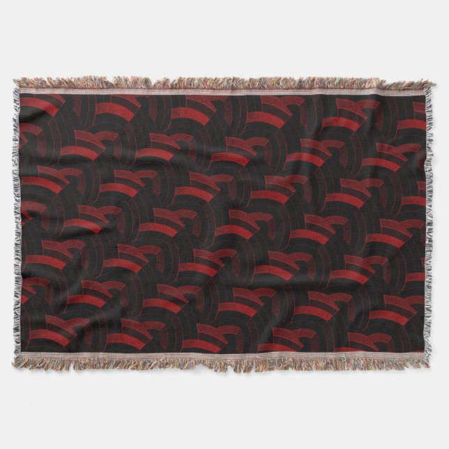 stilvolle, moderne und elegante Chevrons Decke (Vorderseite)