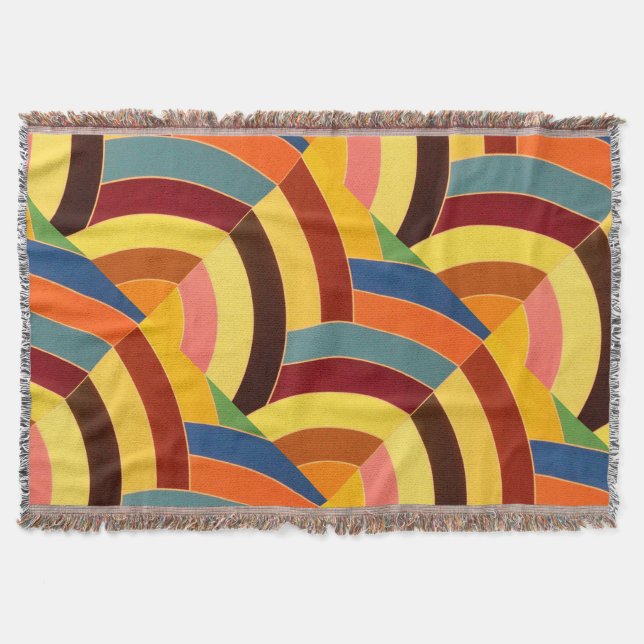 stilvolle, moderne und elegante Chevrons Decke (Vorderseite)