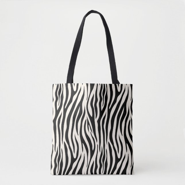 Stilvolle moderne Zebra Print Safari Tiermuster (Vorderseite)
