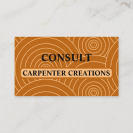 Stilvolle moderne Zimmereinrichtung Beruflich Visitenkarte