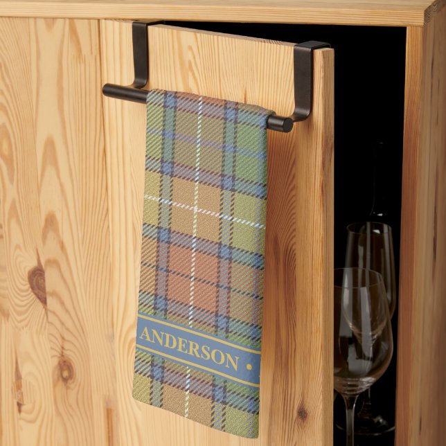 Stilvolle Mute Spring Color Mix Kariert Geschirrtuch (Drittel gefaltet)