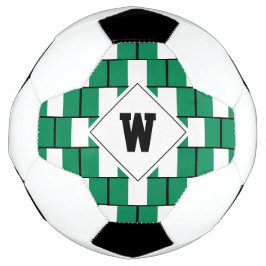 Stilvolle NIGERIA FLAG Monogram Soccer Ball