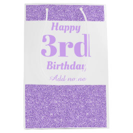 Stilvolle personalisierte Geschenktasche Mittlere Geschenktüte