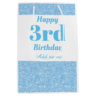 Stilvolle personalisierte Geschenktasche Mittlere Geschenktüte