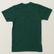 Stilvolle Personalisierte Golf Player-Logo auf Gre T-Shirt (Design Rückseite)