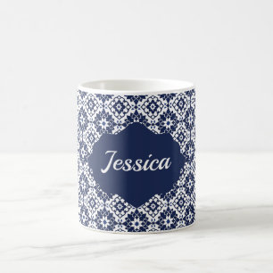 Stilvolle personalisierte Mug - elegante marokkani Kaffeetasse