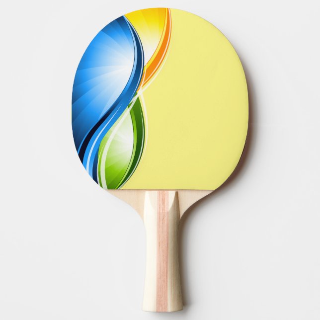 Stilvolle PingPong Paddles für die Game Night Tischtennis Schläger (Vorderseite)