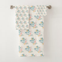 Stilvolle Pink & Blue Blume Bouquet