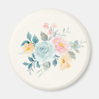 Stilvolle Pink & Blue Blume Bouquet