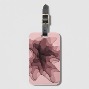 Stilvolle Pink Travel Gepäckanhänger