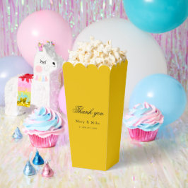 Stilvolle Popcorn-Geschenkbox für jede Feier Geschenkschachtel