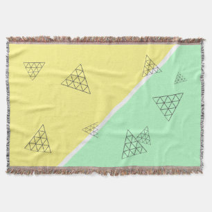 Stilvolle Pyramid Triangle Geometry Pastel Decke