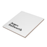 Stilvolle Retro Moderne Schrift | bearbeitbares Sc Fliese<br><div class="desc">Einzigartiger und anpassbarer Retro-moderner Text.</div>