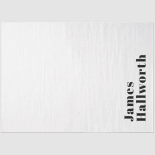 Stilvolle Retro Moderne Schrift bearbeitbares Sc Seidenpapier