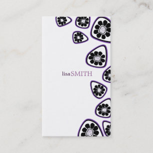 Stilvolle Retro Visitenkarten Visitenkarte