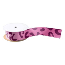 Stilvolle Rosa Leopard Print