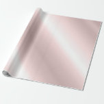 Stilvolle Rosegold Metallic Look Rose Gold Trendy Geschenkpapier<br><div class="desc">Eleganter Glamour Rose Gold Metallic Look Modernes Rosegold Geschenkpapier.</div>