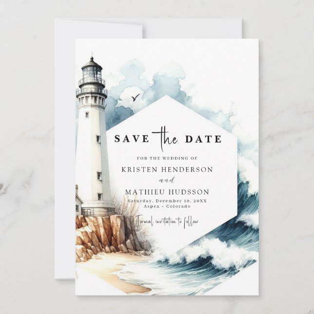Stilvolle Rustikale romanische Hochzeit im Leuchtt Save The Date (Vorderseite)