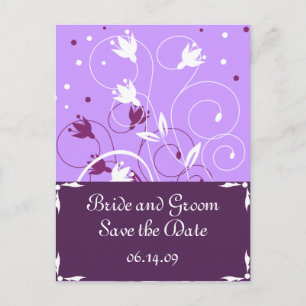 Stilvolle Save the Date Postkarten