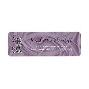 Stilvolle Save the Date-Striche des alten Lavendel
