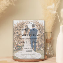 stilvolle, schicke Typografie Einladung zum Foto