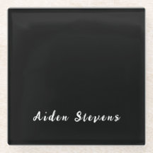 Stilvolle Schlichte Schwarz/Weiß-Minimalistische B