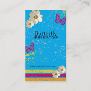 Stilvolle Schmutz-Visitenkarten Visitenkarte