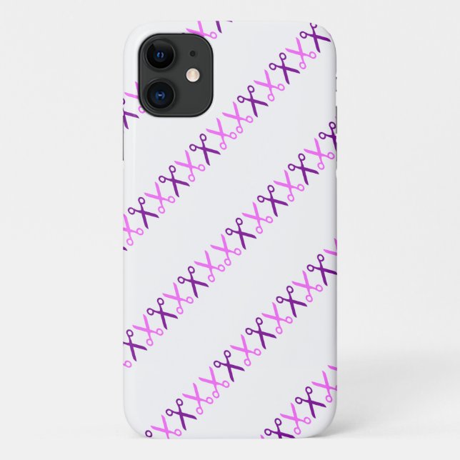 Stilvolle Schneideschere Friseur Schneider Case-Mate iPhone Hülle (Rückseite)