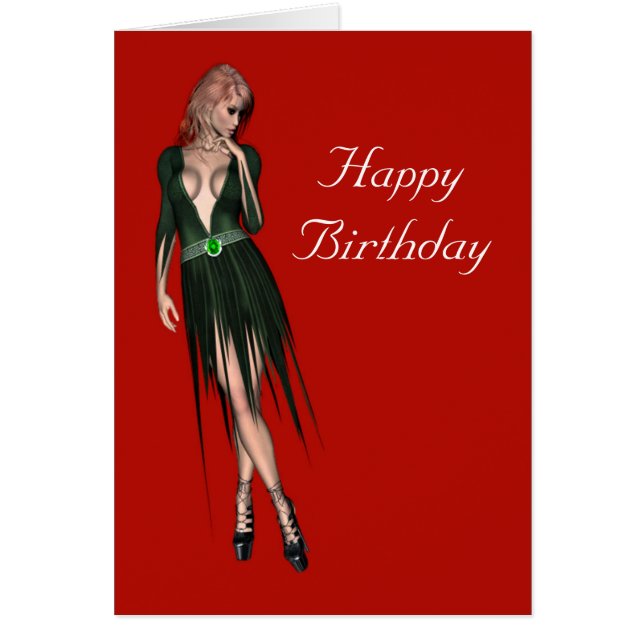 Stilvolle schöne sinnliche Frau (Vorne)