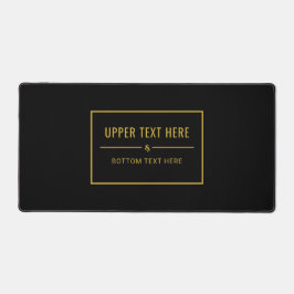 Stilvolle Schreibmatte mit eigenem, benutzerdefini Schreibtischunterlage