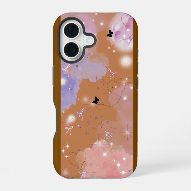 Stilvolle schützende Handyhülle iPhone 16 Hülle (Rückseite)
