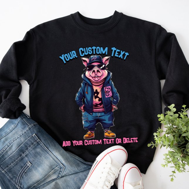 Stilvolle Schweinezucht Sweatshirt (Von Creator hochgeladen)