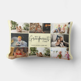 Stilvolle Script Collage Beste Großeltern Evers Lendenkissen