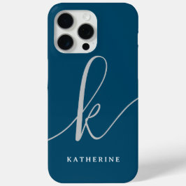Stilvolle Script Navy Blue Case Mate